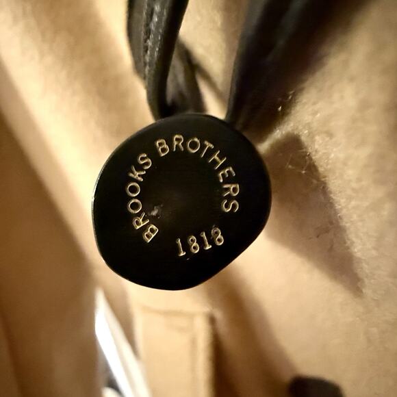 Brooks Brothers Camel Trench Coat M NEVER WORN - LIKE NEW - Picture 7 of 11